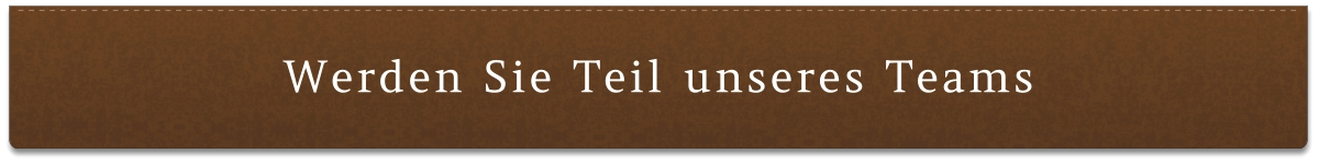 Werden Sie Teil unseres Teams