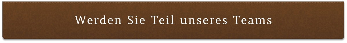 Werden Sie Teil unseres Teams