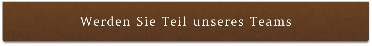 Werden Sie Teil unseres Teams